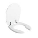 Sedile WC aperto SANIS in MDF bianco per Ausil Line