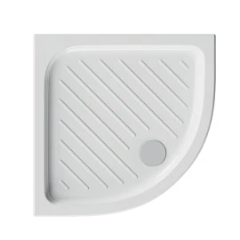 Piatto doccia angolare in ceramica DOLOM 80x80 H.7