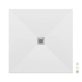 Piatto doccia BLISS Quadro 80x80 Grigio LINPH