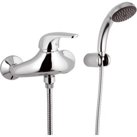 Rubinetto esterno per doccia con doccia duplex - serie project Remer P39