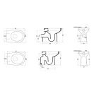 Vaso-bidet Confort 40 LINPH