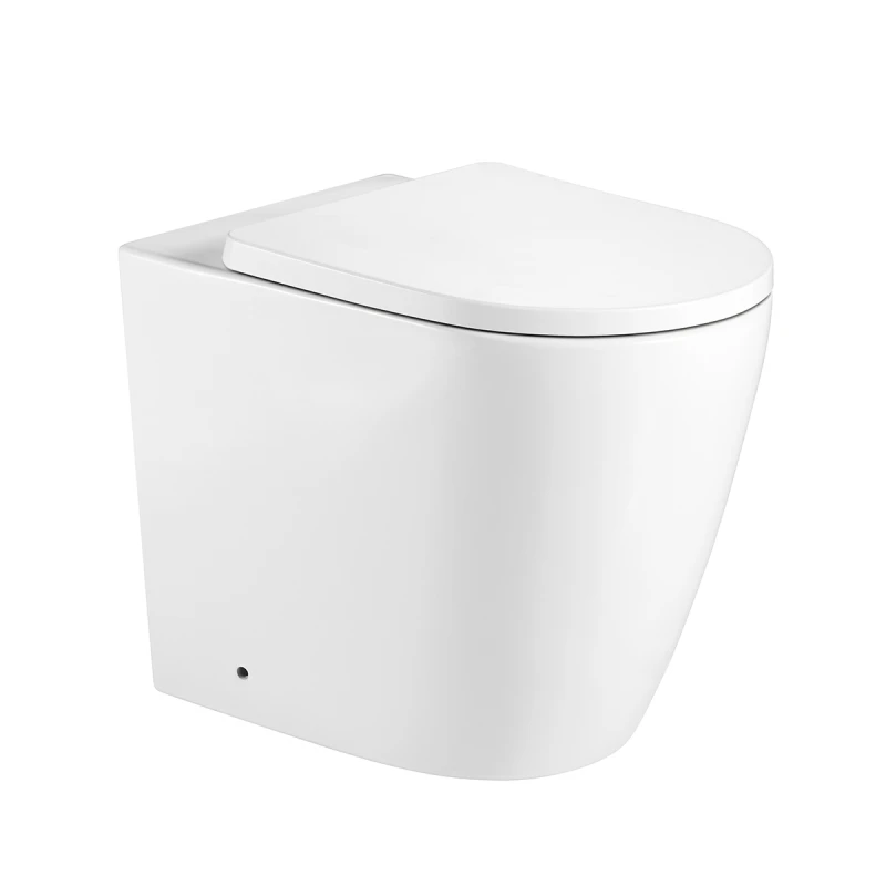 Vaso filo muro rimless LINPH Magnolia bianco