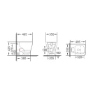Vaso Rimless Filo Muro Tulipano LINPH