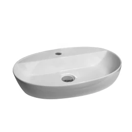 Lavabo da appoggio LINPH 60x40 cm bianco