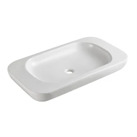 Lavabo da appoggio LINPH LA68 bianco 81x46,5