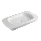 Lavabo da appoggio LINPH LA68 bianco 81x46,5