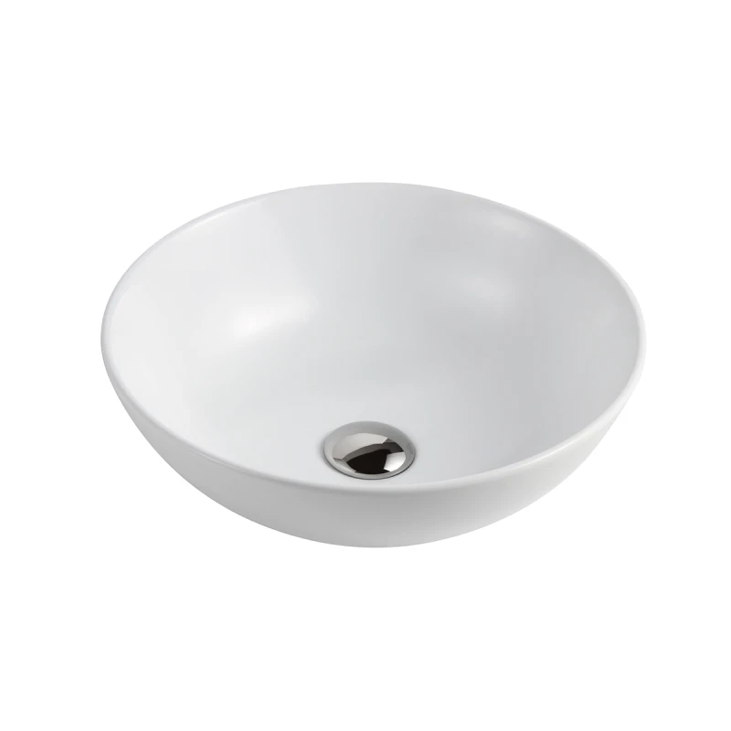 Lavabo da appoggio LINPH LAT02 cm 40x40 Bianco
