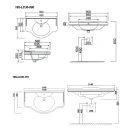 Consolle in ceramica LINPH LC30 110x61