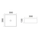 Lavabo da appoggio LINPH Mod. 05