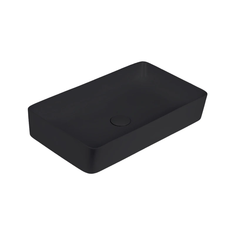 Lavabo da appoggio LINPH Mod. 06 Nero Opaco
