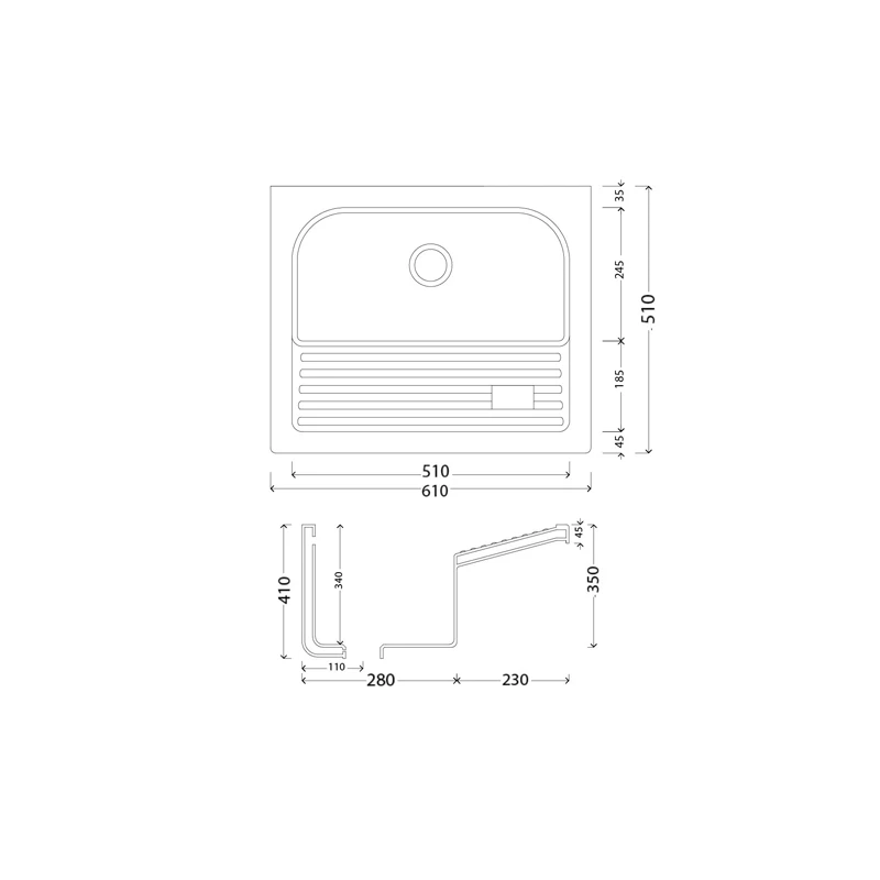 Pilozzo in ceramica 61x51 LINPH