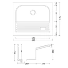 Pilozzo in ceramica 61x51 LINPH