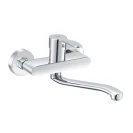 Miscelatore monocomando lavello a muro DH cromo
