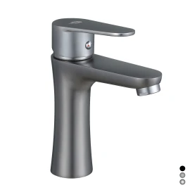 Miscelatore monocomando lavabo DH Nero opaco