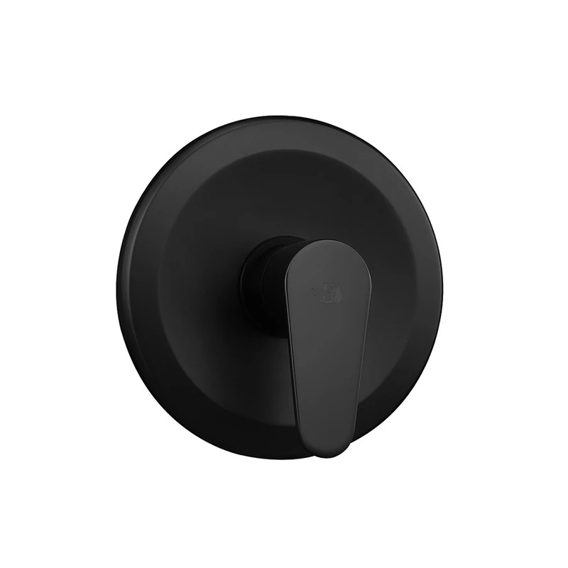 Miscelatore monocomando incasso doccia DH Nero opaco