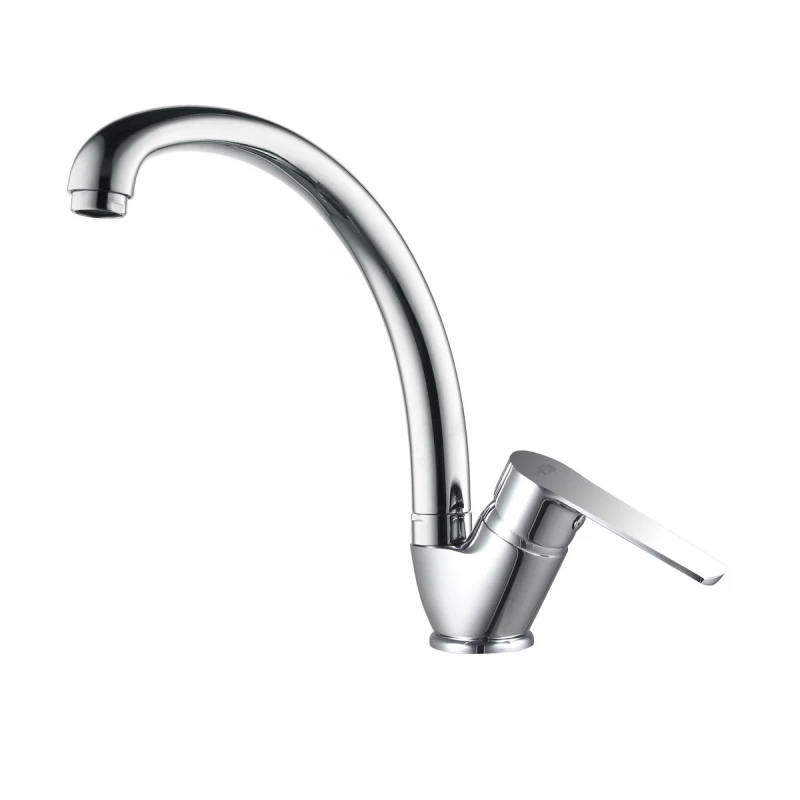 Miscelatore lavello DH monocomando bocca alta Cromo