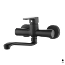 Miscelatore monocomando lavello a muro DH cromo