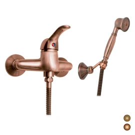 Monocomando esterno doccia DH Bronzato