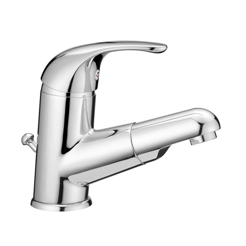 Monocomando lavabo con doccetta PB cromo