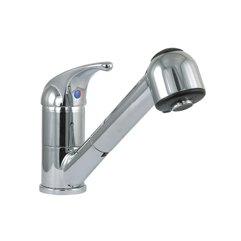 Monocomando lavello EUROR con doccetta Cromo
