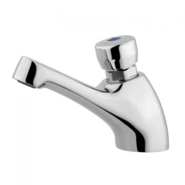 Rubinetto temporizzato IDRAL collo cigno cromo