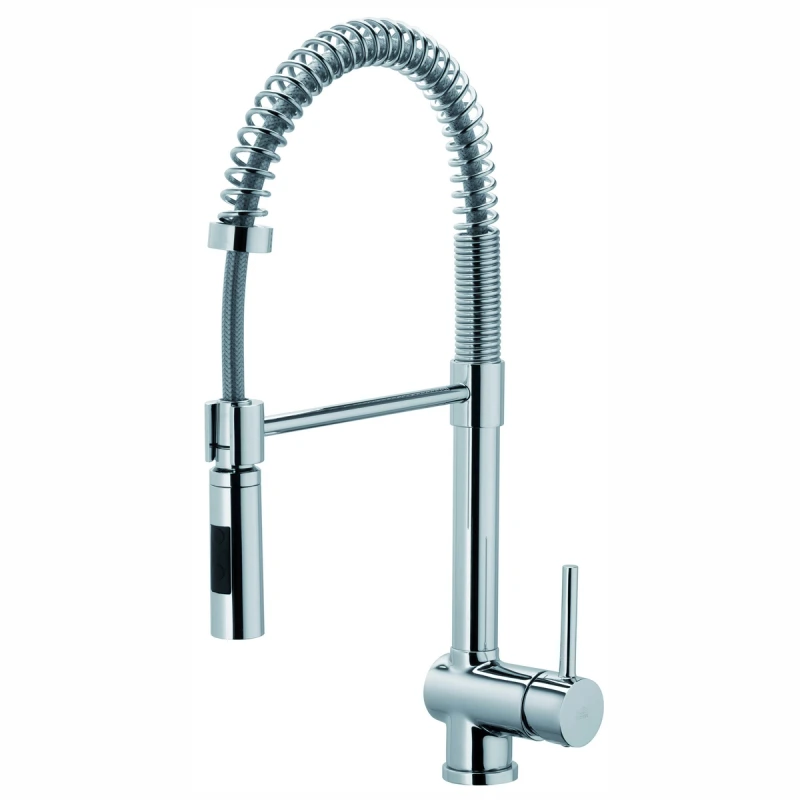 Miscelatore lavello PAFFO Stick cromo con doccia