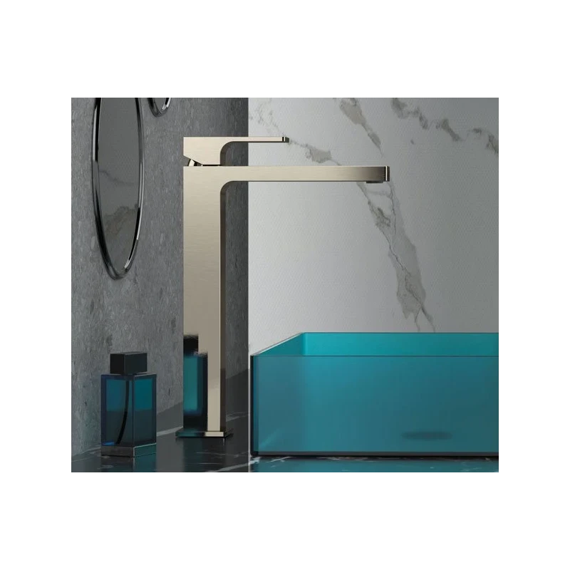 Rubinetto lavabo alto Remer Absolute in ottone cromato