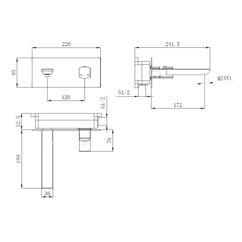 Miscelatore Lavabo Domino Cromato Idrobric