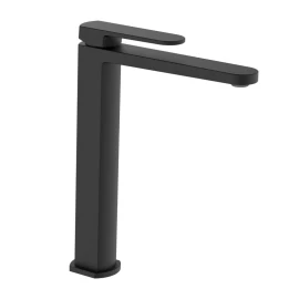 Miscelatore Lavabo Alto Rover Nero Opaco - Idrobric