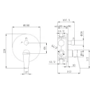 Miscelatore Doccia Eliot Idrobric