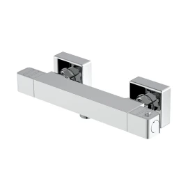 Miscelatore Doccia Termostatico Fuji Quadrato Idrobric