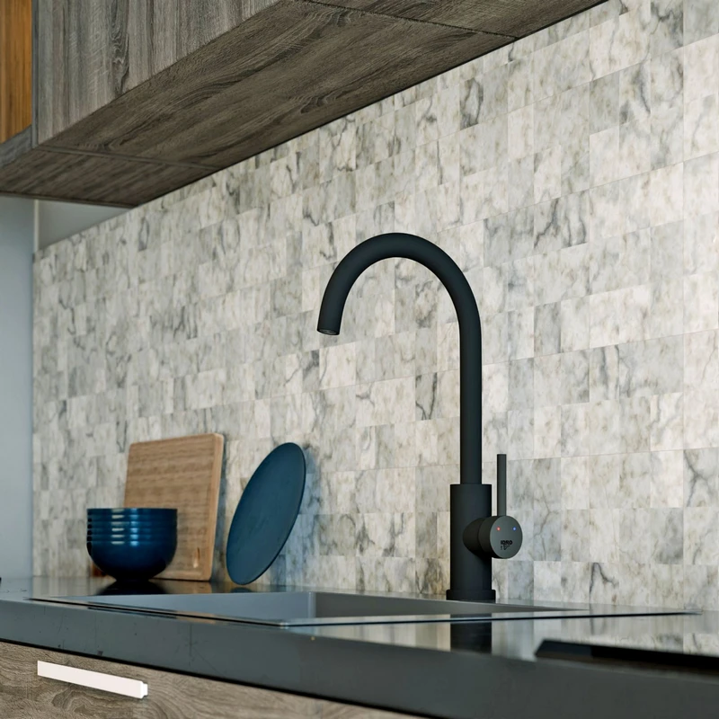 Miscelatore Arizona Idrobric Nero Opaco