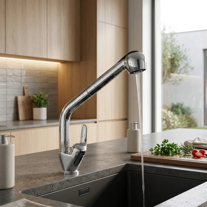 Miscelatore Cucina Eros Cromato - Idrobric