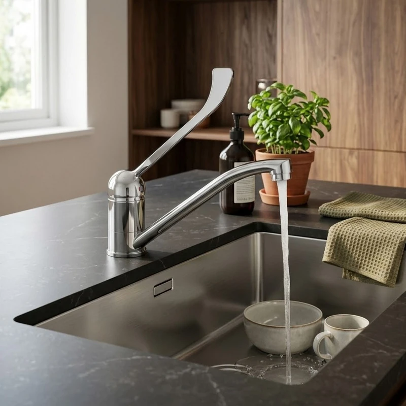 Miscelatore Cucina Luz con Leva Clinica Idrobric