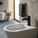 Miscelatore Bidet Dafne Nero Opaco - Idrobric