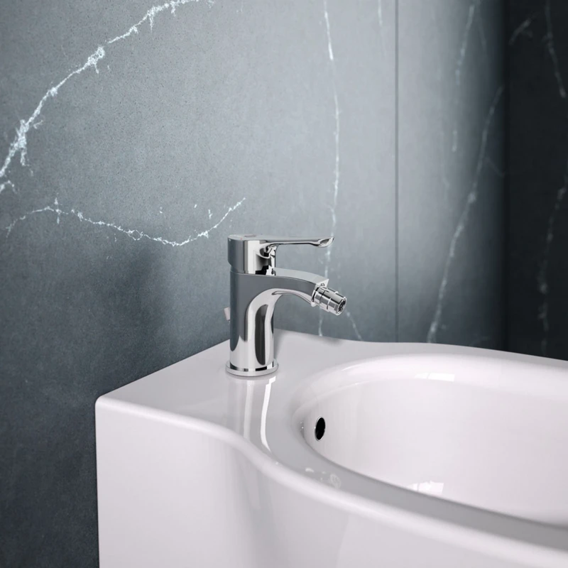 Miscelatore Bidet Alpha Cromato Ideal Standard
