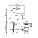 Miscelatore Lavabo Ceraplan Cromato Ideal Standard