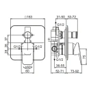 Miscelatore Vasca Doccia Ceraplan Ideal Standard