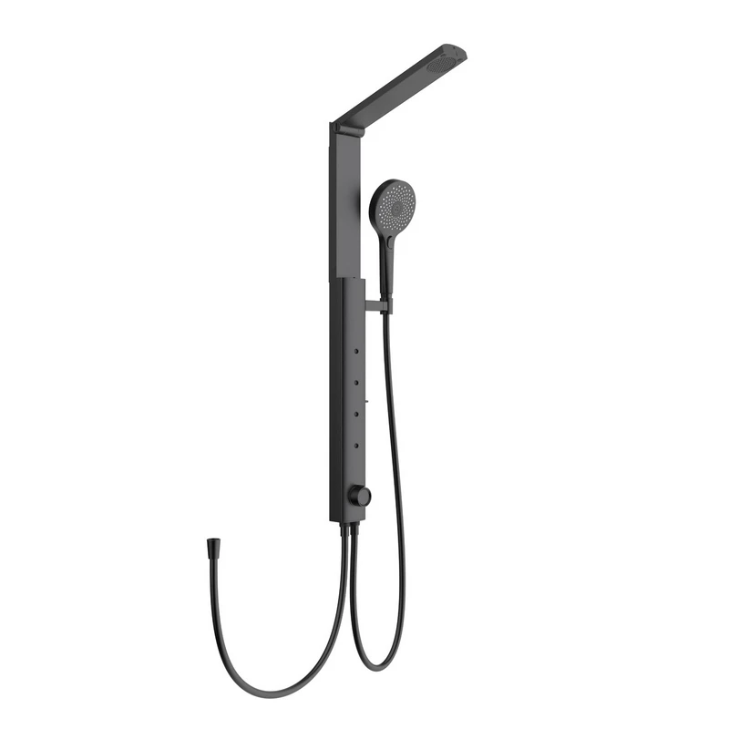 Colonna Doccia Calla Nera Opaca - Idrobric
