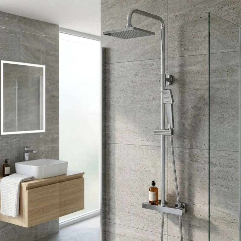 Colonna Doccia Fuji Cromata - Idrobric
