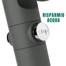 Doccetta Doccia Zara Grigia 3 Getti - Idrobric