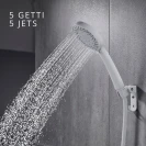 Doccetta Amalfi Silver 5 Getti Idrobric