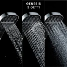 Doccetta Genesis Cromata/Nera - Idrobric