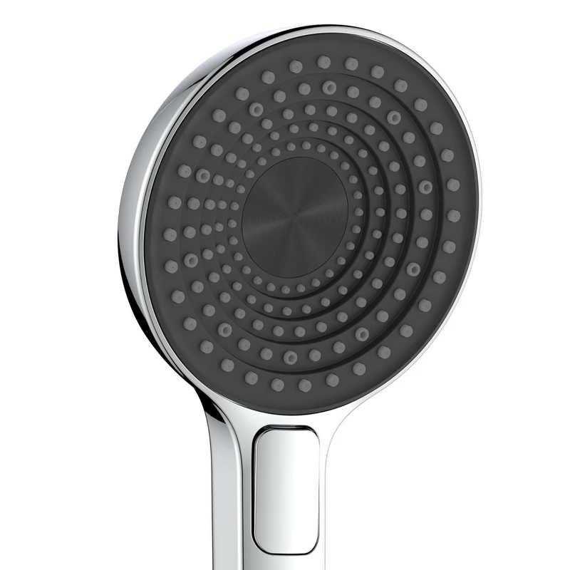 Doccetta Vulcan Ø13 cm Idrobric - Cromata e Nera