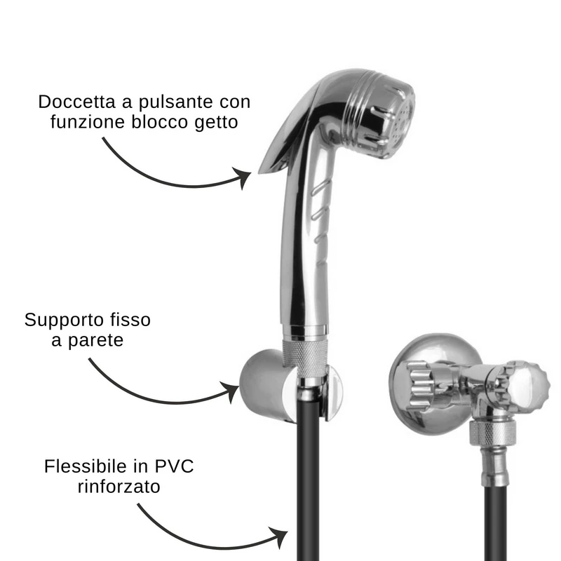 Duplex Doccia Kelly Cromato - Idrobric
