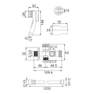 Duplex Doccia Kelly Cromato - Idrobric