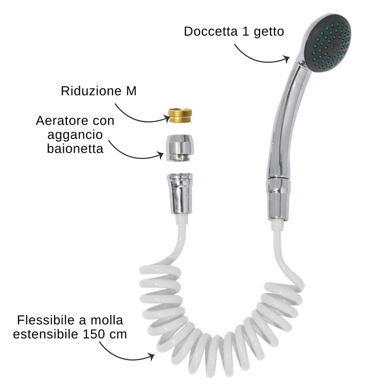 Duplex Doccia Wendy Cromato - Idrobric