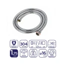 Flessibile Doccia Conico SS304 Idrobric 175 cm