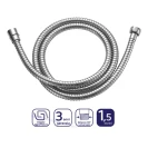 Flessibile Doccia Conico 150 cm - Idrobric
