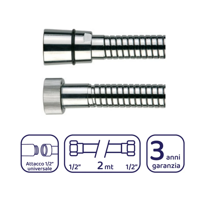 Flessibile Doccia 200 cm Idrobric